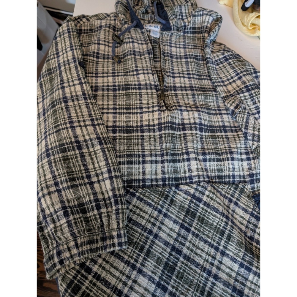 Vintage Women's L.A. Blues Plaid Hoodie Size 22/24